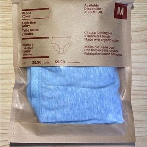 Muji organic cotton High-rise panty M